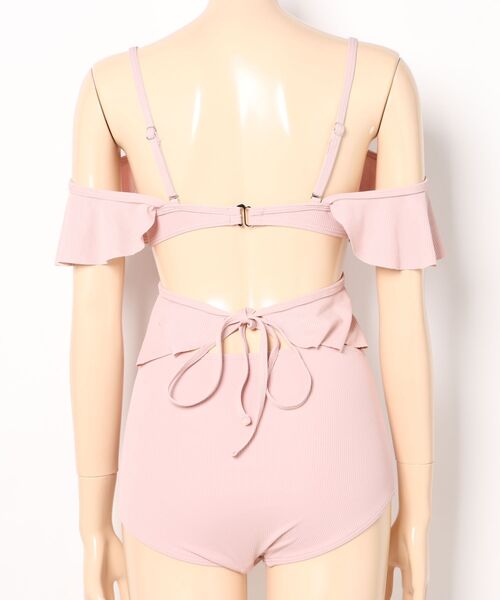 Asterellivi 水着 オフショルダーフリルビキニ レディース : ZOZOTOWN