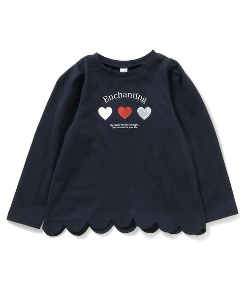 apres les cours（アプレレクール） tシャツ 「ジュニア対応」裾 