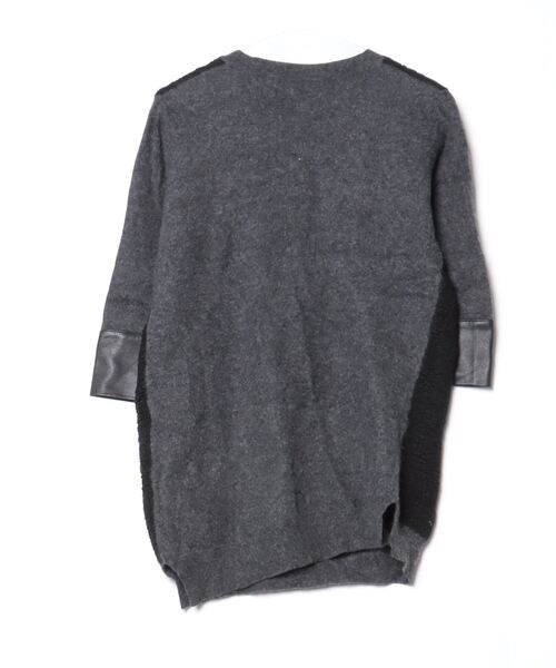 「Munich」 Vネックニット S ブラック レディース_画像2