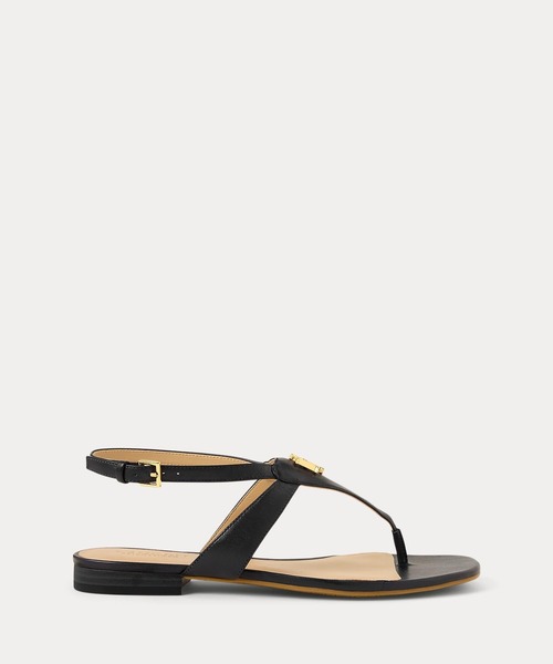 Ralph Lauren★LRL エバーリー サンダル LAUREN RALPH サンダル Everley カーフスキン レディース