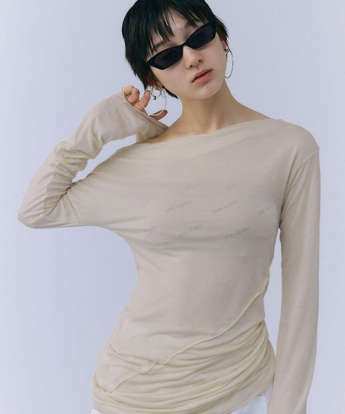 JOSE MOON（ジョゼムーン） tシャツ LONG TOP/ロングトップ レディース