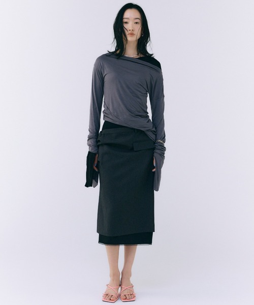 JOSE MOON tシャツ LONG TOP/ロングトップ レディース