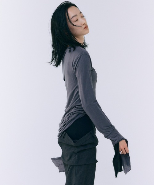 JOSE MOON（ジョゼムーン） tシャツ LONG TOP/ロングトップ レディース