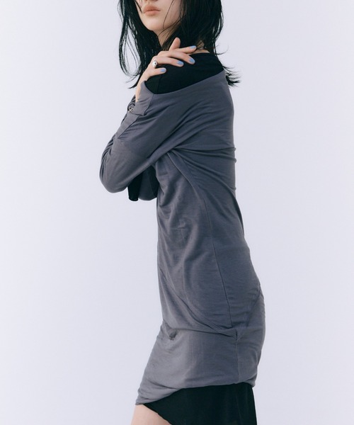 JOSE MOON（ジョゼムーン） tシャツ LONG TOP/ロングトップ レディース