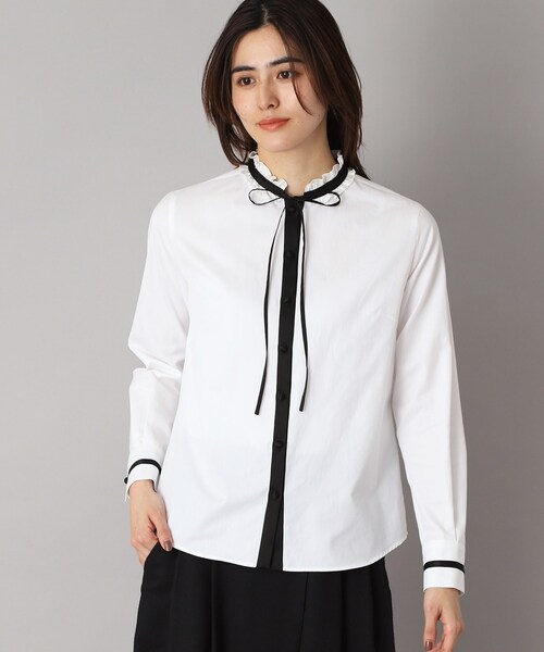 DRESSTERIOR（ドレステリア） ブラウス シャツ 「洗える/コットン