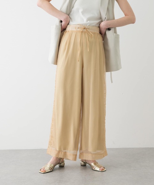 SENSE OF PLACE by URBAN RESEARCH スラックス パンツ シアー