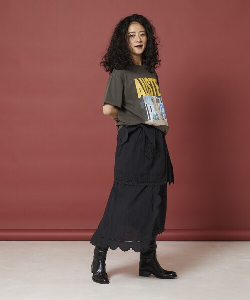 tシャツ Freada/フリーダ PHOTO TEE/ヴィンテージライク フォト プリントTシャツ レディース | Freada | 06