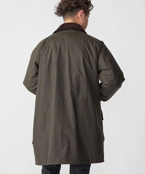 Barbour 「Barbour」 ステンカラーコート 34 ブラック メンズ