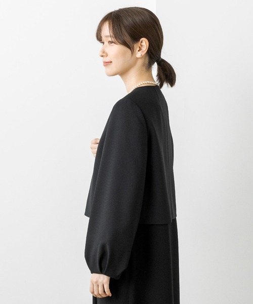 form forma ジャケット ノーカラージャケット 「喪服・礼服