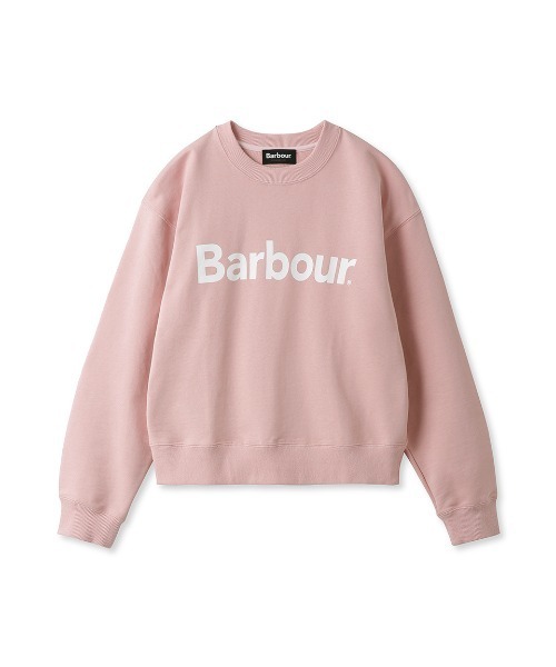 「Barbour」 スウェットカットソー SMALL ピンク レディース
