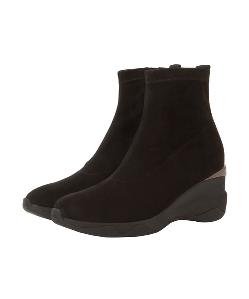 diana（プラスダイアナ） ショートブーツ 22.5cm ブラック レディース