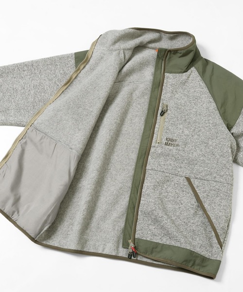 「KRIFF MAYER」 ジップアップブルゾン MEDIUM ネイビー メンズ_画像5