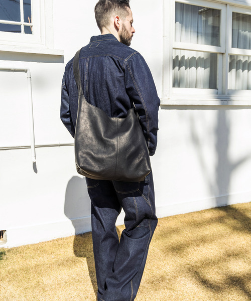 【美品】MR. OLIVE ミスターオリーブ レザー ショルダーバッグ MR.OLIVE（ミスターオリーブ） ショルダーバッグ IMPERMA-LEATHER -ONE