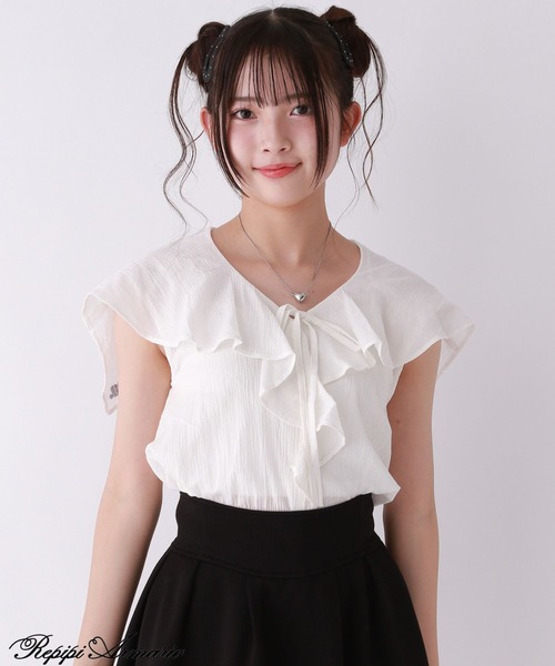 repipi armario セーラー服型　Sサイズ　 ブラウス付　1回着用 repipi armario（レピピアルマリオ） ブラウス シャツ 「girly line