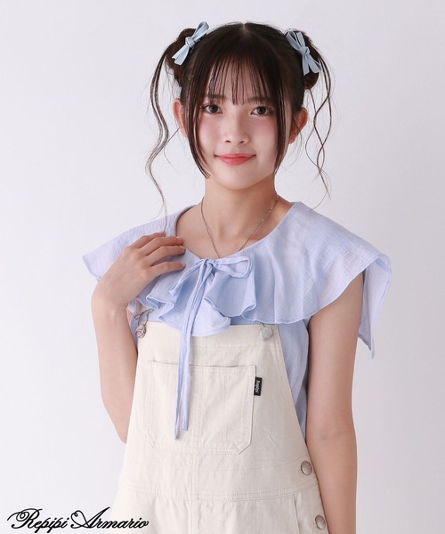 repipi armario（レピピアルマリオ） ブラウス シャツ 「girly line
