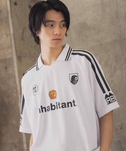 inhabitant（インハビタント） tシャツ 「INHABITANT」ビッグ