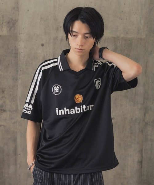 inhabitant（インハビタント） tシャツ 「INHABITANT」ビッグ