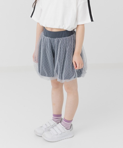 chil2 パンツ ドットチュール バルーンショートパンツ キッズ
