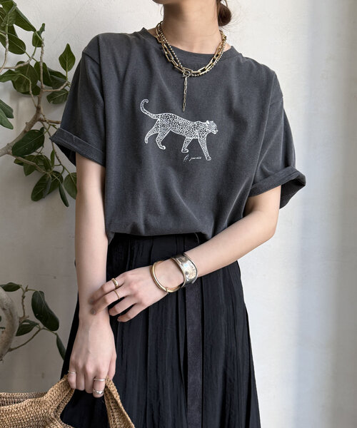 tシャツ チーターTEE レディース