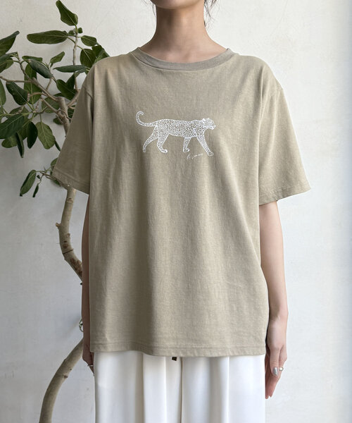 トット様 リクエスト商品です DouDou tシャツ チーターTEE レディース : ZOZOTOWN Yahoo!店