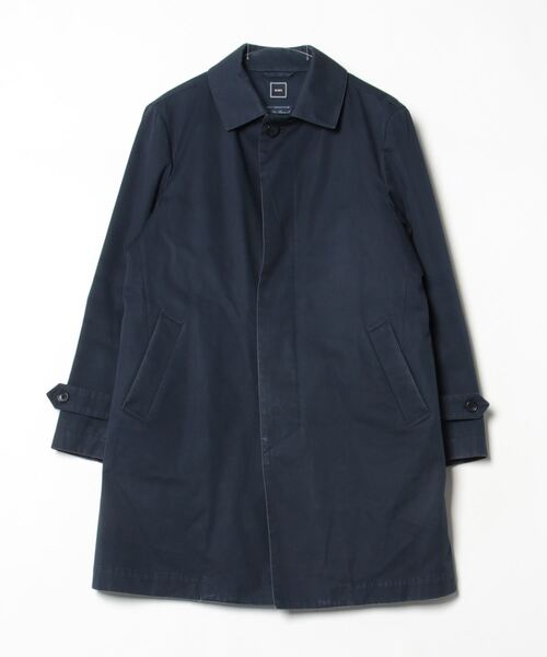 SHIPS【新品】ステンカラーコート 3WAY ネイビー L SHIPS: ネイビー ウール ビーバー ステンカラー コート | シップス