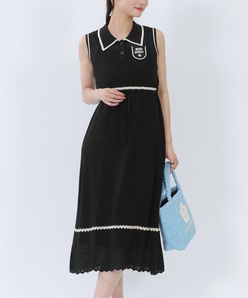【☆新品】MARY QUANT☆ ワンピース MARY QUANT ワンピース マリークワント mary quant レトロロゴ
