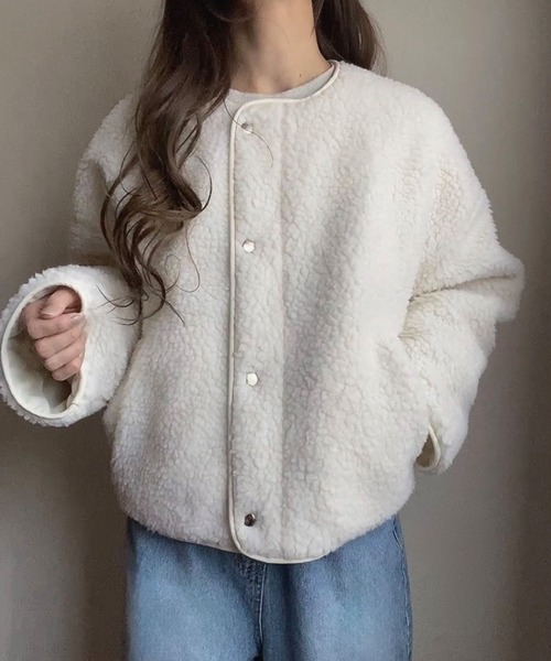 「FILLOU」 ブルゾン LARGE ブラック レディース_画像9