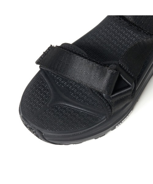 スタジオセブン サンダル  ブラック Sサイズ STUDIO SEVEN サンダル TELIC x ALLROADS-S4「STUDIOSEVEN