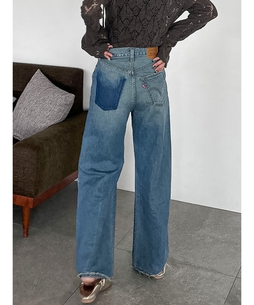LEVI’S別注 RIBCAGE WIDE LEG リーバイス デニム セール】LEVI'S別注 RIBCAGE WIDE LEG リーバイス リブケージ