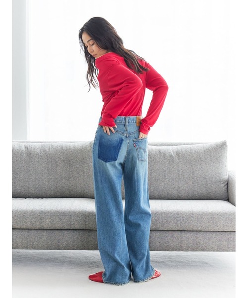 Levi’s デニム　RIBCAGE WIDE LEG 24インチ Levi's Premium （リーバイスプレミアム） RIBCAGE WIDE LEG