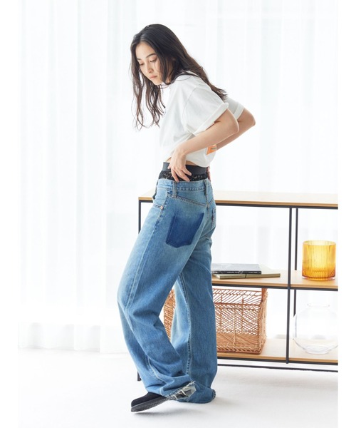 Levi's ジーンズ デニム デニムパンツ Levi's別注 RIBCAGE WIDE