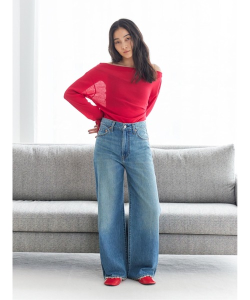 LEVI’S別注 RIBCAGE WIDE LEG リーバイス デニム セール】LEVI'S別注 RIBCAGE WIDE LEG リーバイス リブケージ