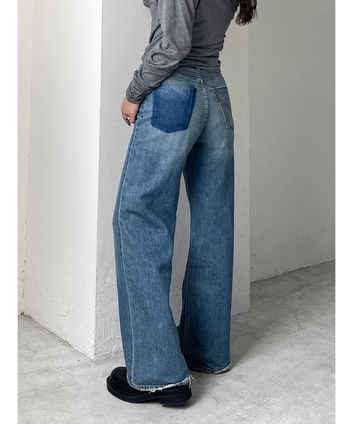 LEVI’S別注 RIBCAGE WIDE LEG リーバイス デニム セール】LEVI'S別注 RIBCAGE WIDE LEG リーバイス リブケージ
