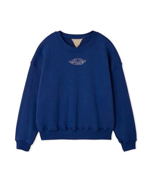 null.（ヌル） トレーナー スウェット リップエンブロイスウェット