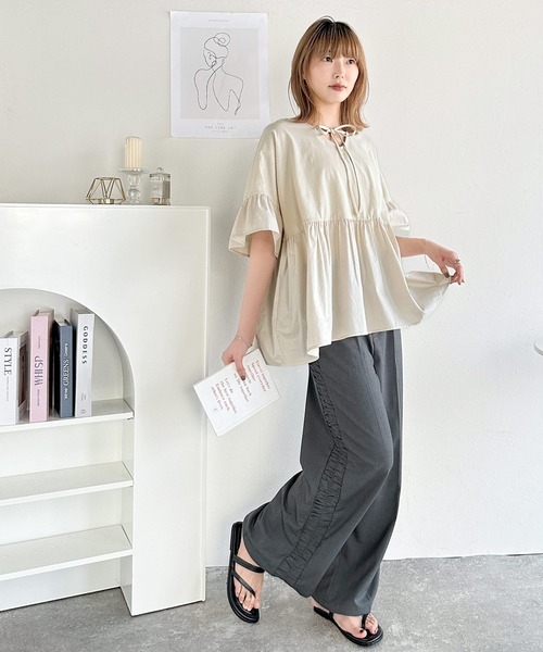 「classicalelf」 半袖Tシャツ MEDIUM ブラック レディース