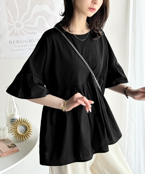 「classicalelf」 半袖Tシャツ MEDIUM ブラック レディース
