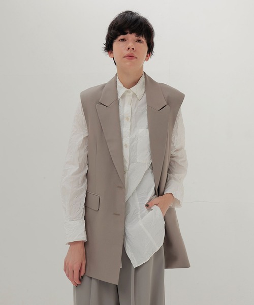 DRESSLAVE（ドレスレイブ） ベスト ジレ B7 / melange gilet