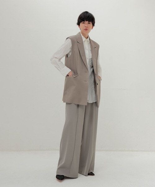 DRESSLAVE（ドレスレイブ） ベスト ジレ B7 / melange gilet