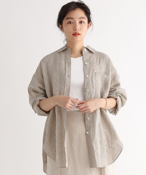 「BABYLONE」 長袖シャツ フリー ベージュ系その他 レディース