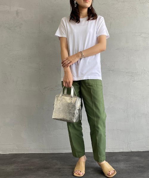 「HANES」 半袖Tシャツ S ホワイト レディース