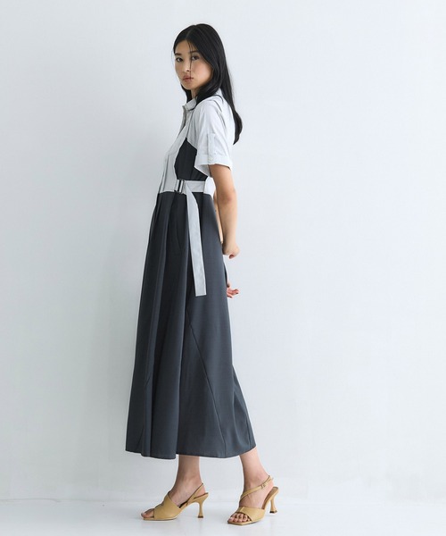 UNITED TOKYO ミルフィーシャツワンピースウォッシャブル UNITED TOKYO（ユナイテッドトウキョウ）の「ミルフィーシャツ
