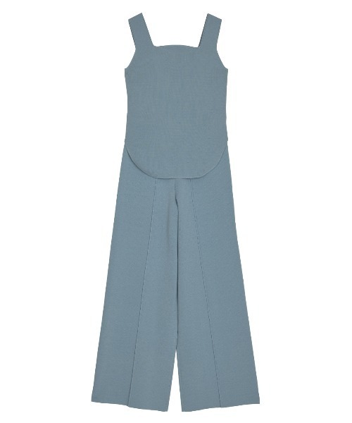 Ameri（アメリ） オールインワン WAVE TANK KNIT SETUP レディース