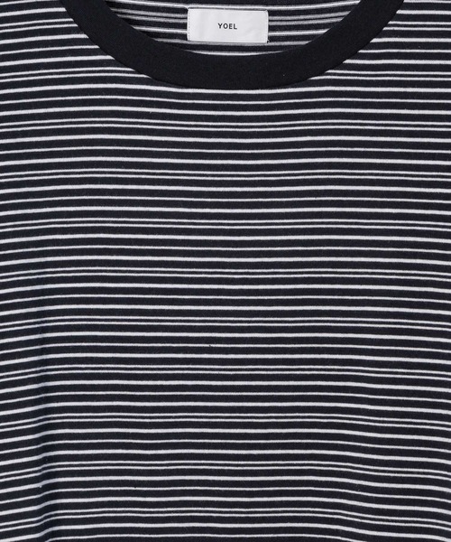 「YOEL」 長(zhǎng)袖Tシャツ MEDIUM ネイビー メンズ
