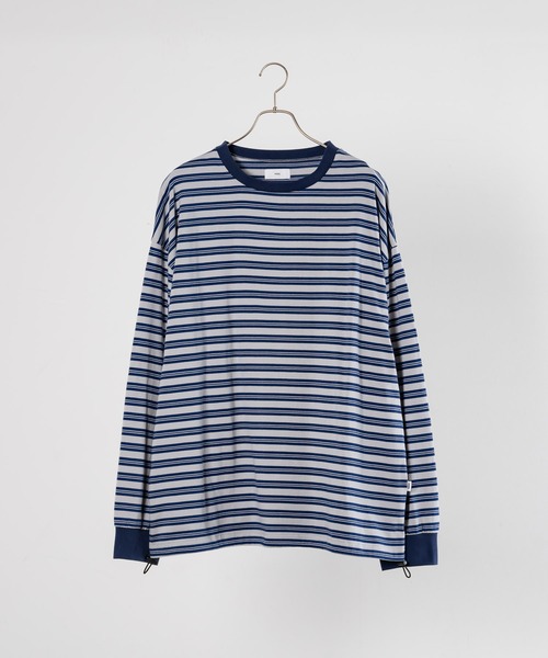 「YOEL」 長(zhǎng)袖Tシャツ MEDIUM ネイビー メンズ