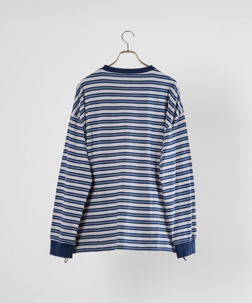 「YOEL」 長(zhǎng)袖Tシャツ MEDIUM ネイビー メンズ