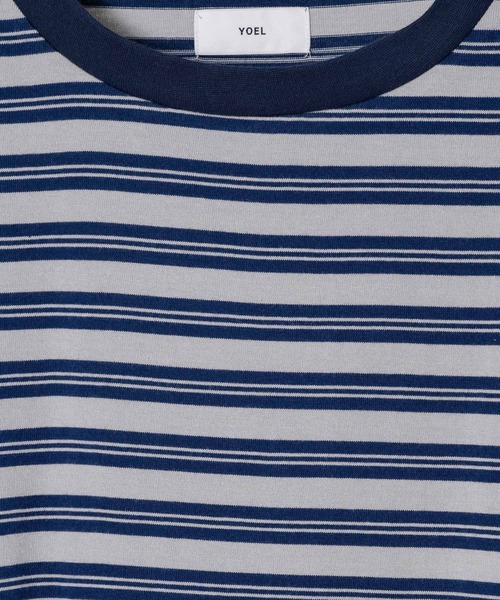 「YOEL」 長(zhǎng)袖Tシャツ MEDIUM ネイビー メンズ