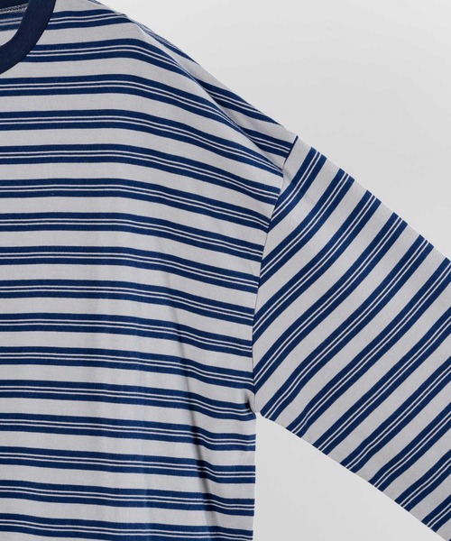 「YOEL」 長(zhǎng)袖Tシャツ MEDIUM ネイビー メンズ