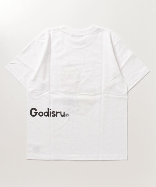 「Godisru」 半袖Tシャツ SMALL チャコールグレー メンズ