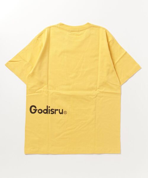 「Godisru」 半袖Tシャツ SMALL チャコールグレー メンズ