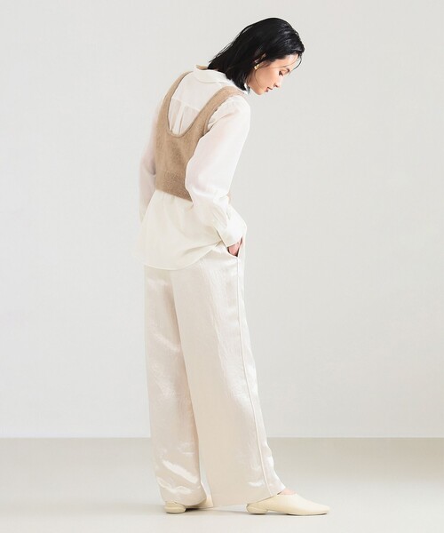 Demi-Luxe BEAMS（デミルクス ビームス） ベスト ジレ モヘヤ ニット